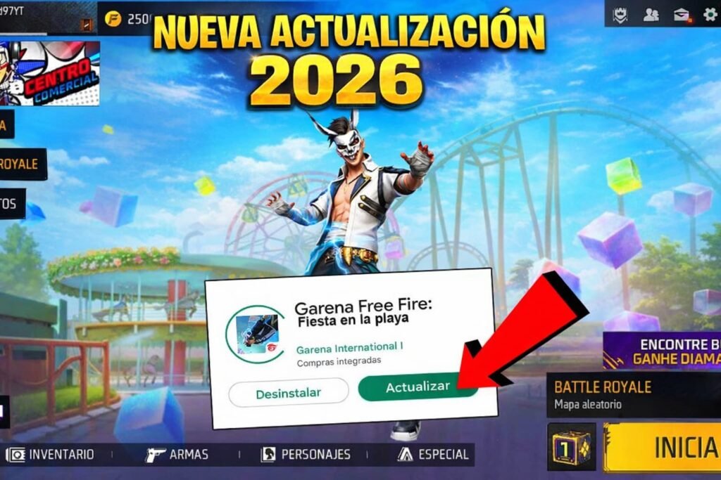 Free Fire January 2026 Update — What’s New